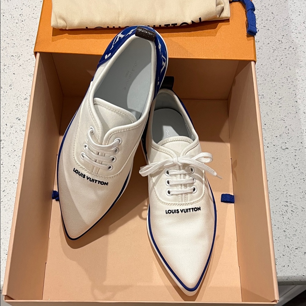 Louis Vuitton Match Point Canvas Sneaker